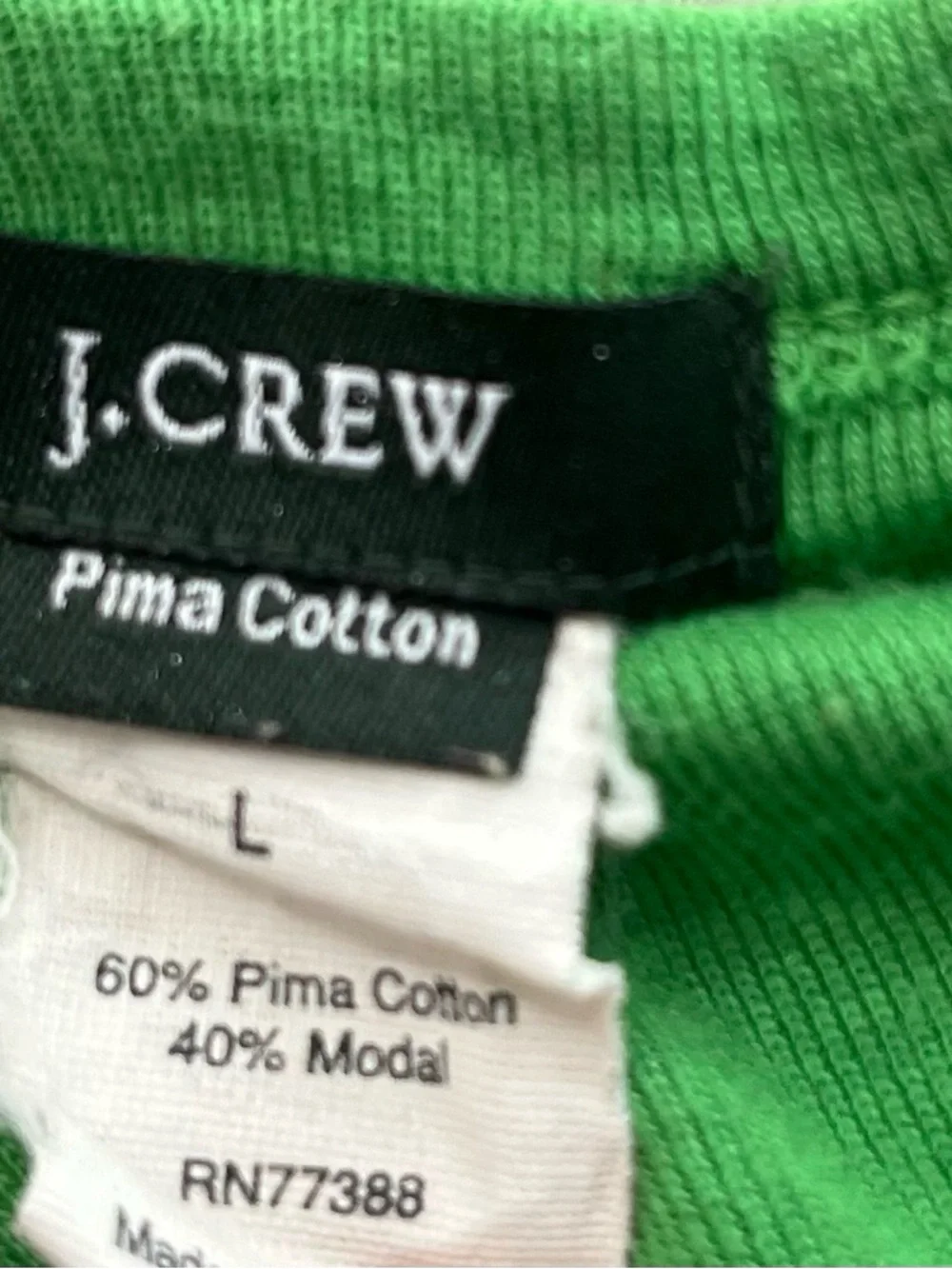 J. Crew bright green